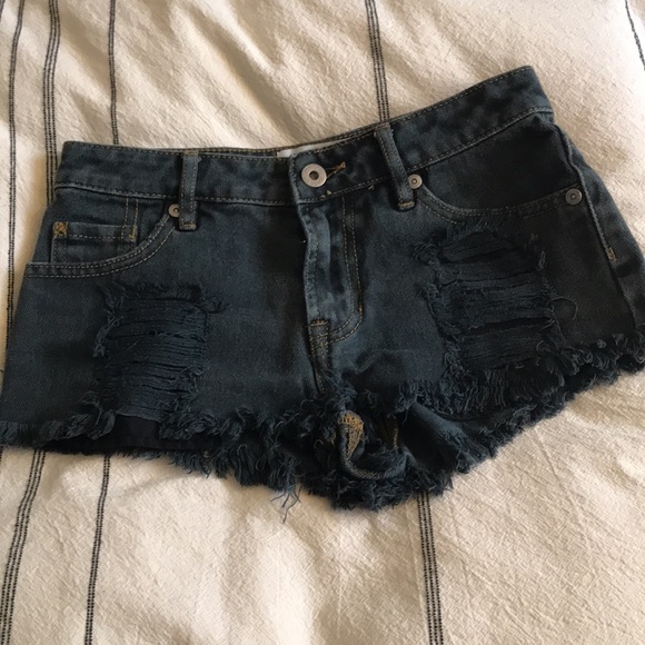 4 pairs of denim shorts sz 00 - Picture 16 of 16